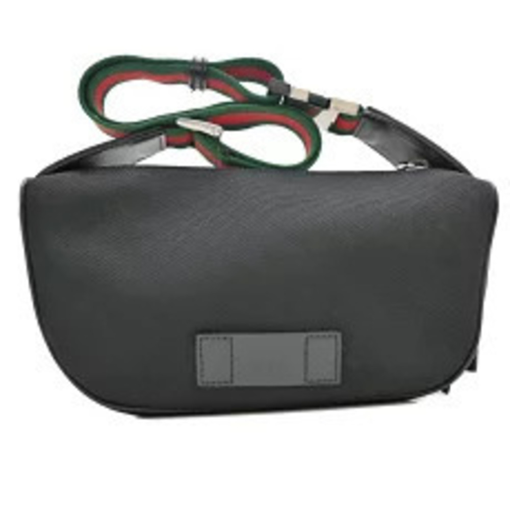 Gucci Waist Body Bag Techno Canvas Black